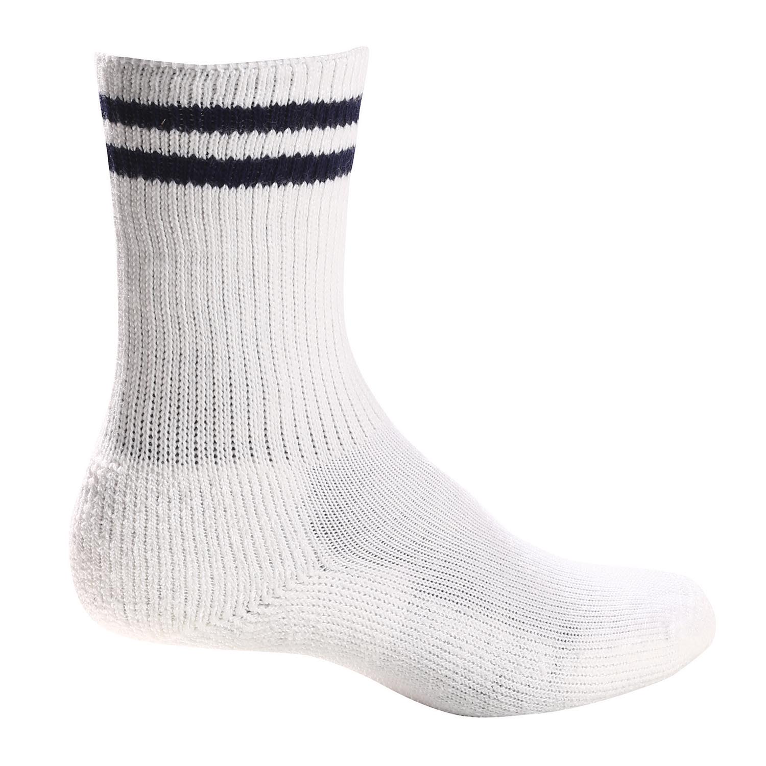 WHITE THOR-LO POSTAL CREW SOCKS